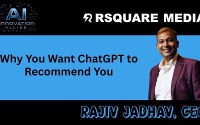 Why You Want ChatGPT to Recommend You with Rajiv Jadhav of rsquare media